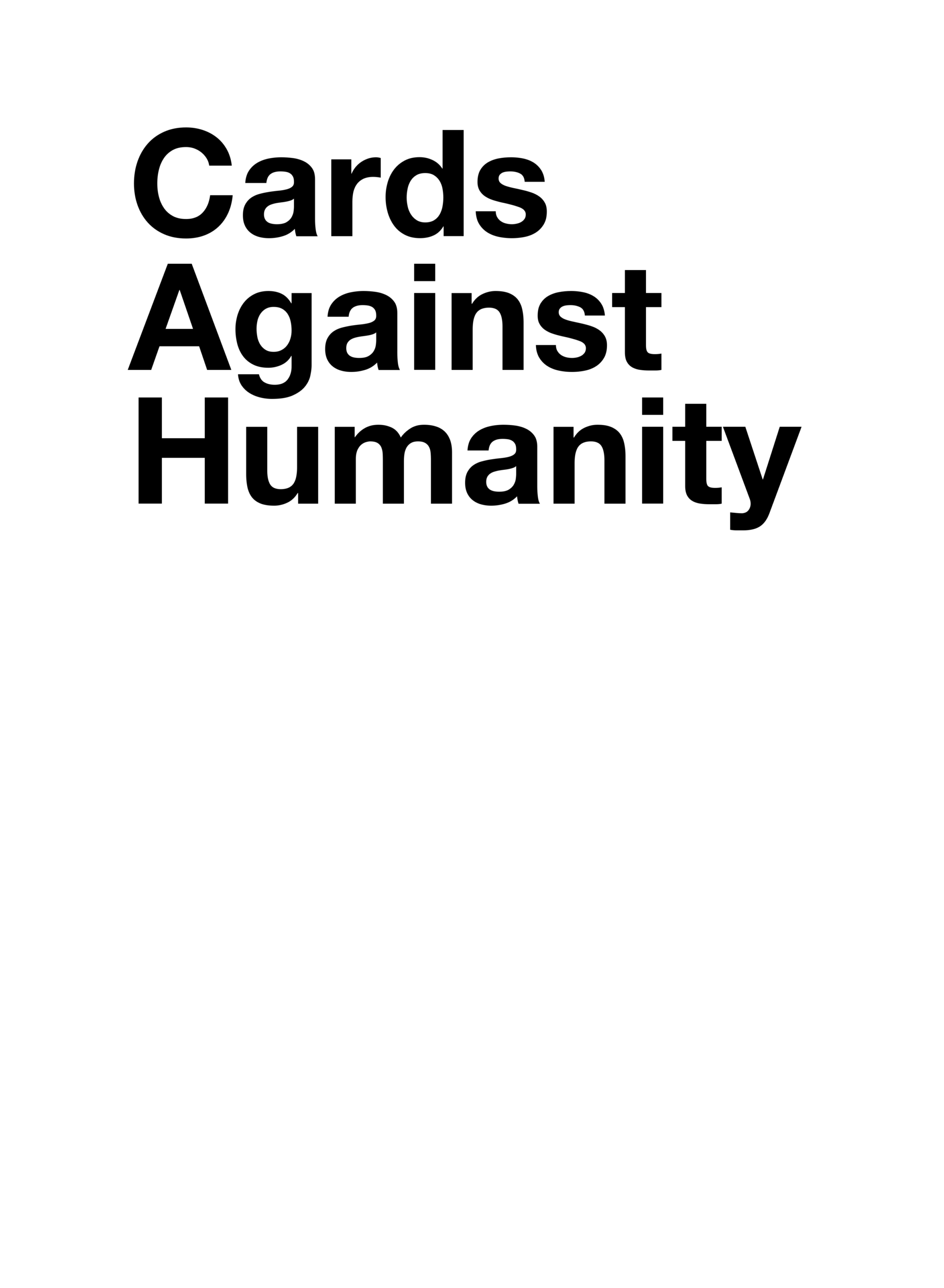 Cards Against Humanity - Card Generator Throughout Cards Against Humanity Template