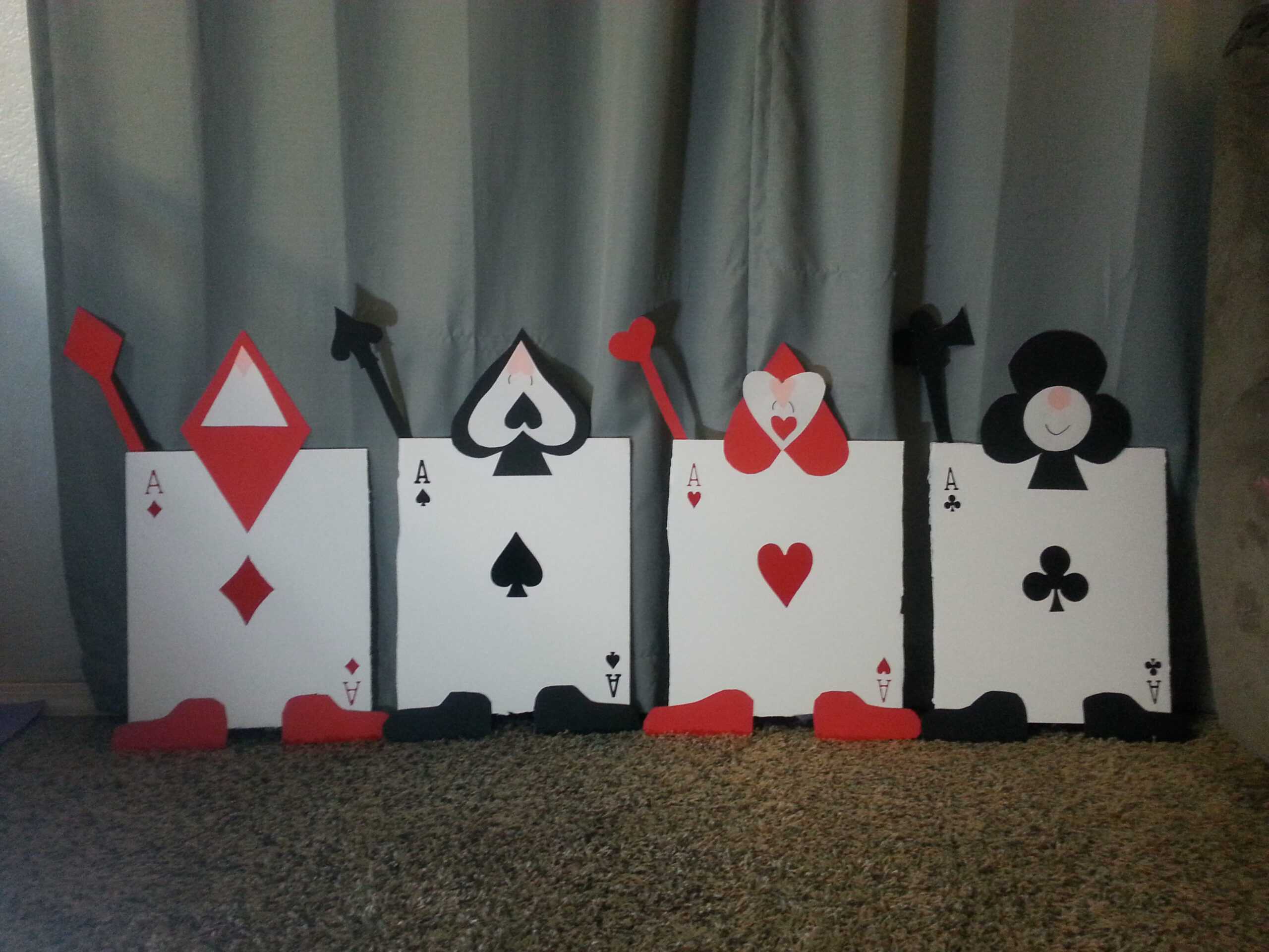 Cards | The Crafting Geek Regarding Alice In Wonderland Card Soldiers Template