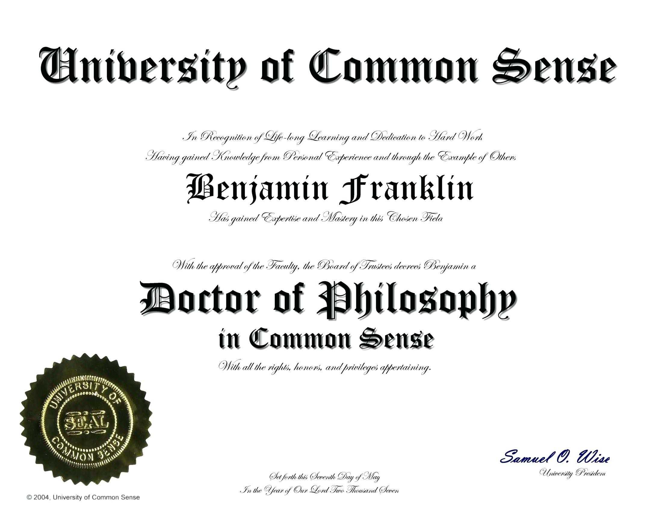 Certificate Clipart Phd, Picture #323547 Certificate Clipart Phd Within Doctorate Certificate Template