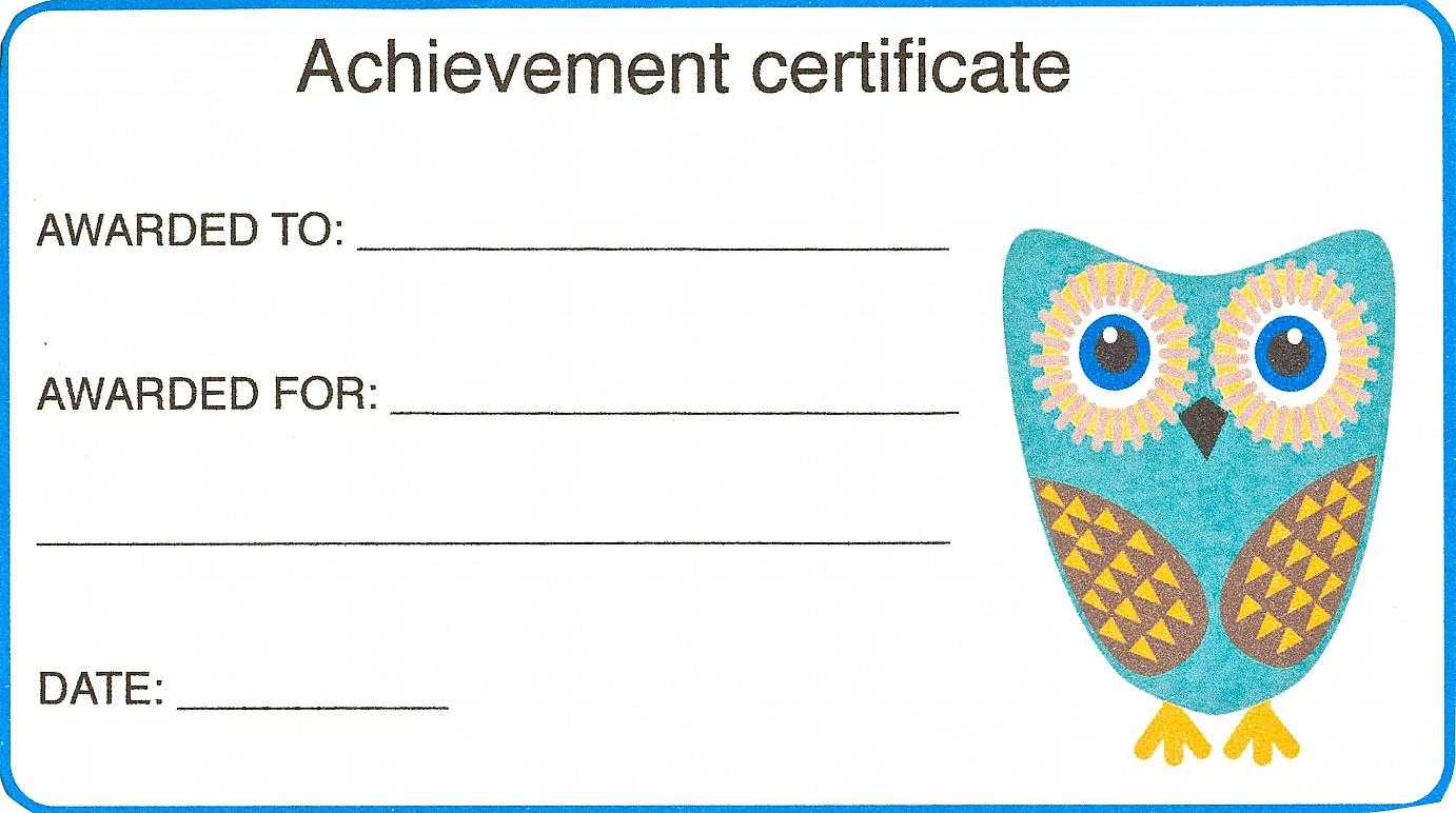 Certificate For Kid Template – Certificate Templates Pertaining To Free Printable Certificate Templates For Kids