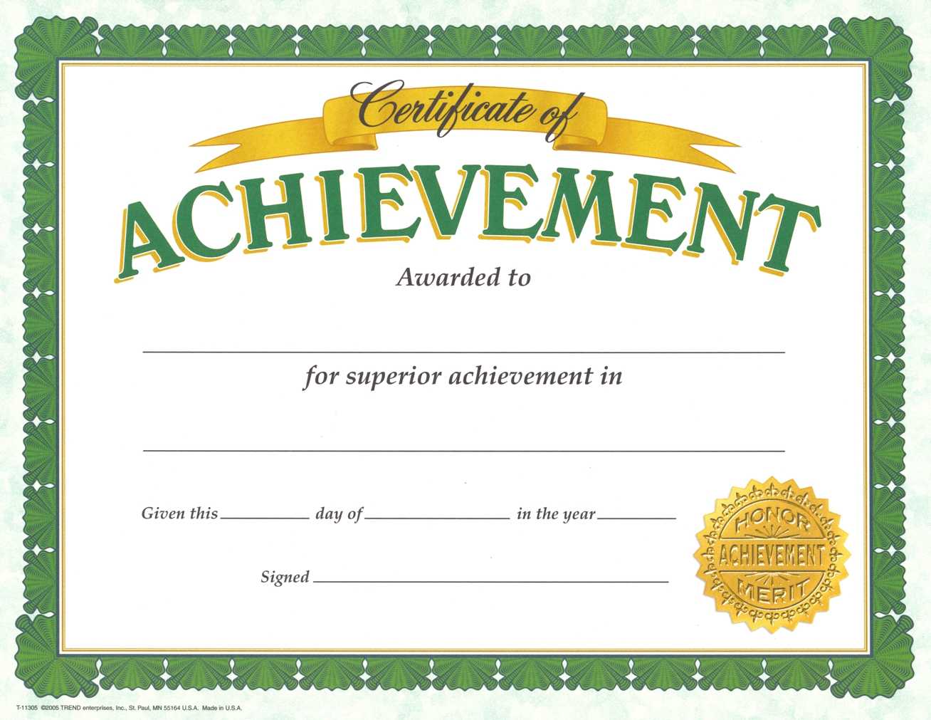 Certificate Of Achievement Template – Certificate Templates In Army Certificate Of Achievement Template