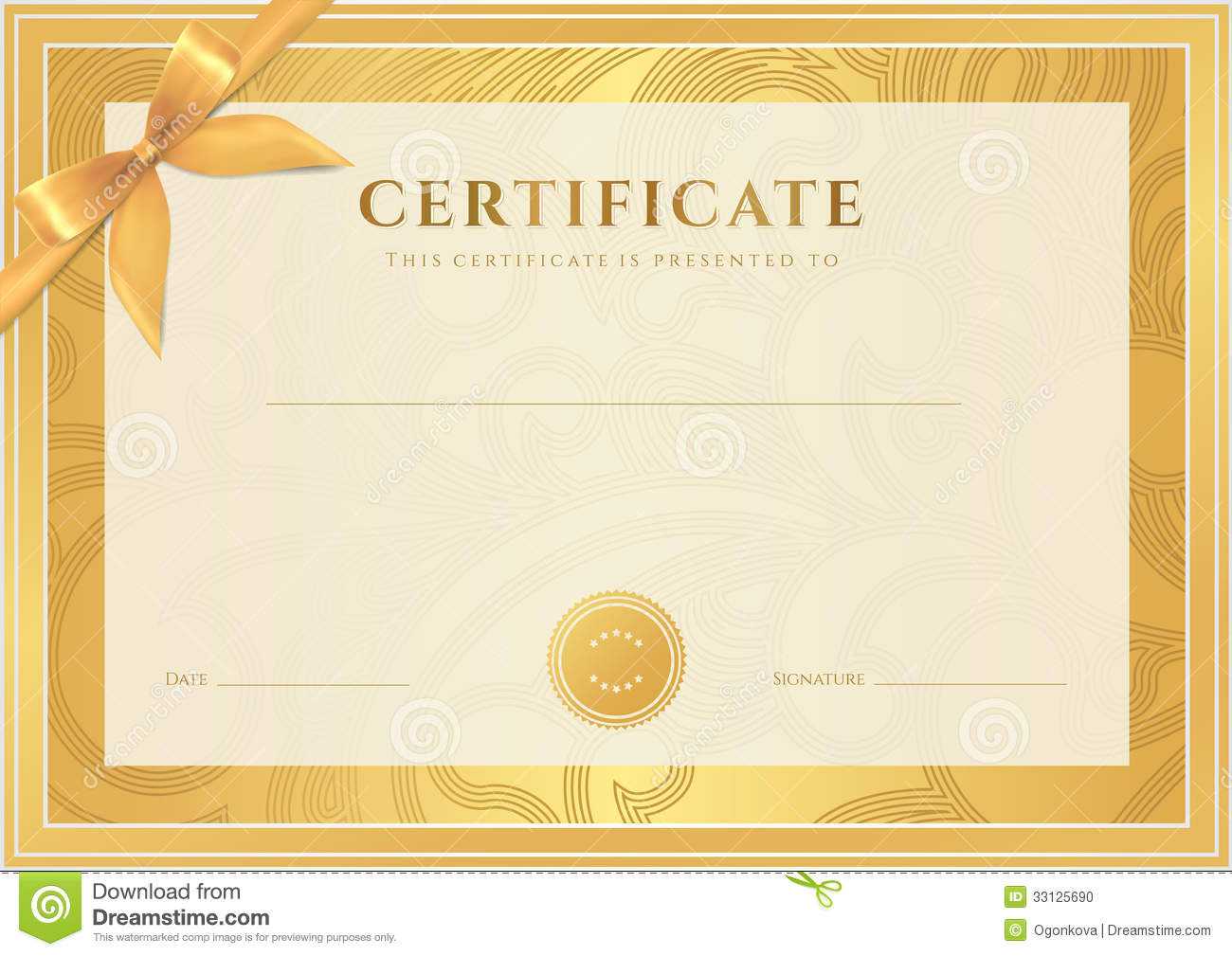 Certificate Scroll Template – Zohre.horizonconsulting.co Throughout Certificate Scroll Template
