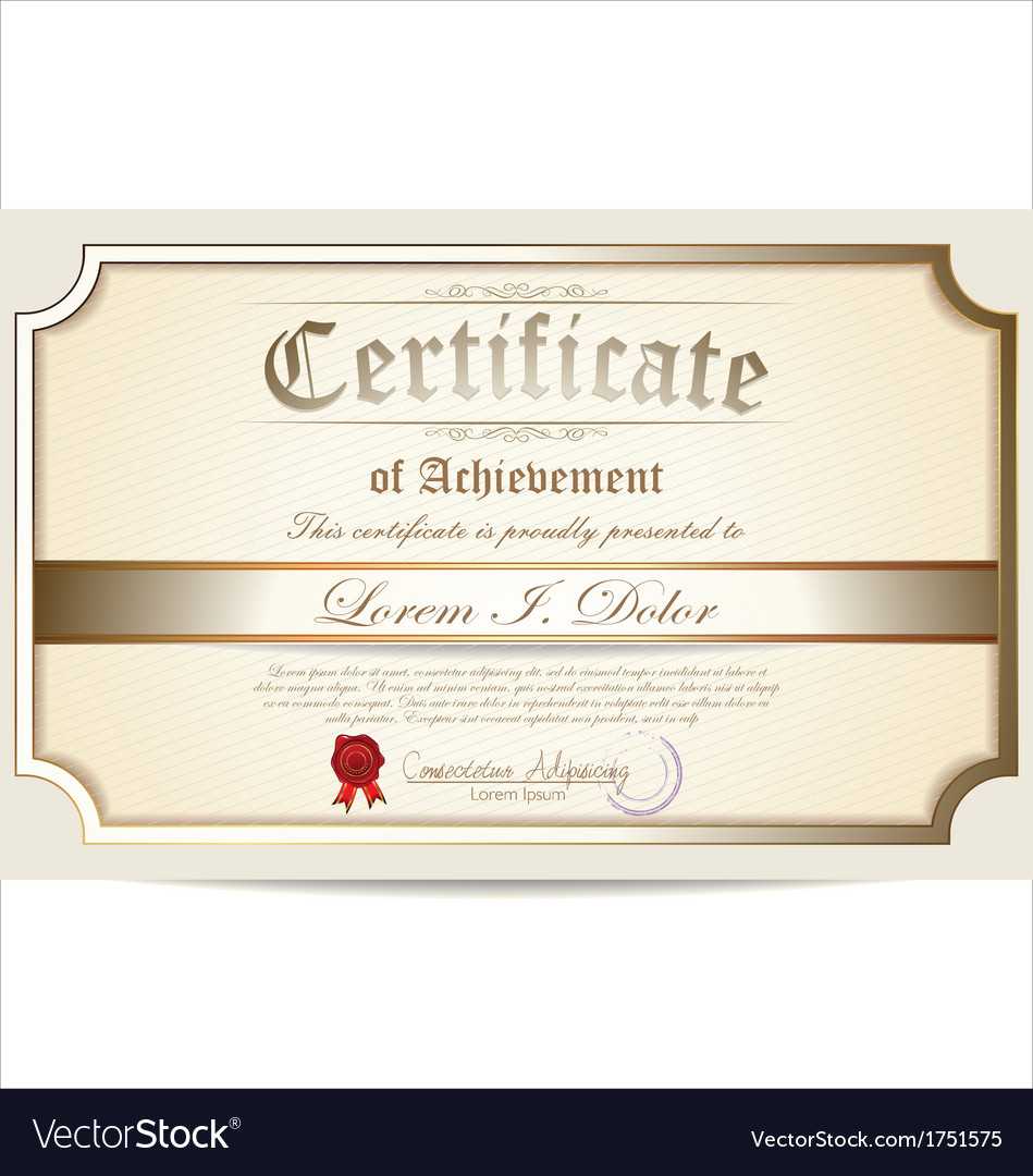 Certificate Template Inside Commemorative Certificate Template