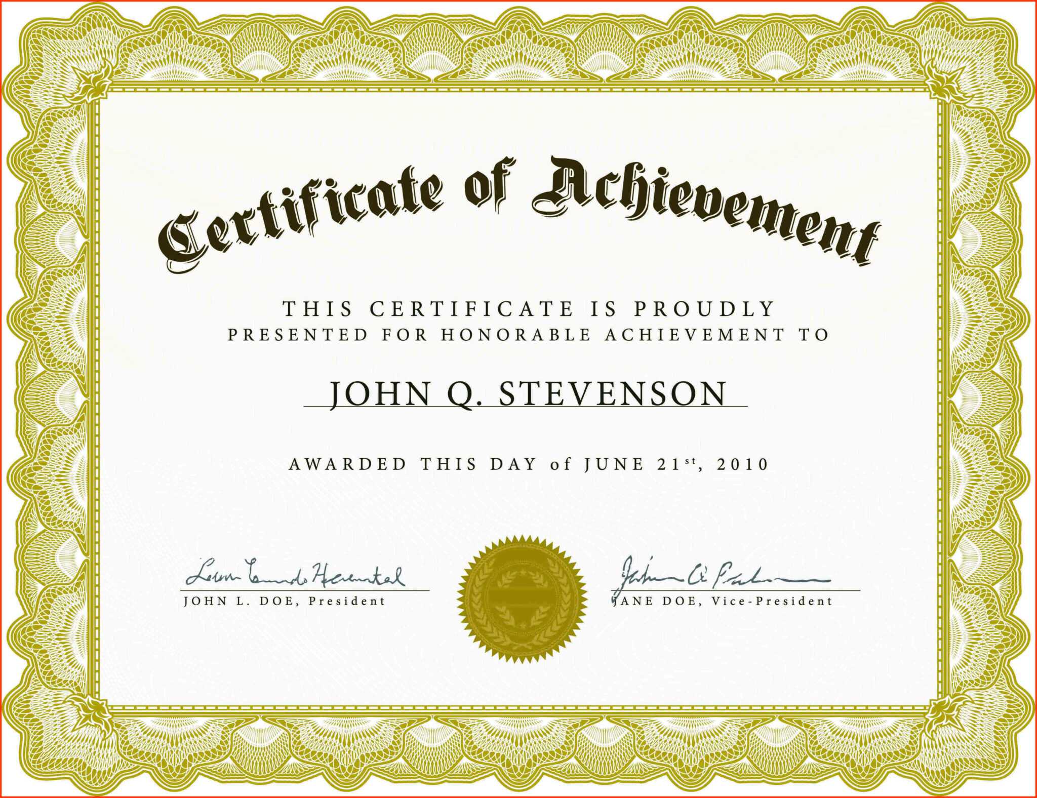 Rugby League Certificate Templates - Professional Template