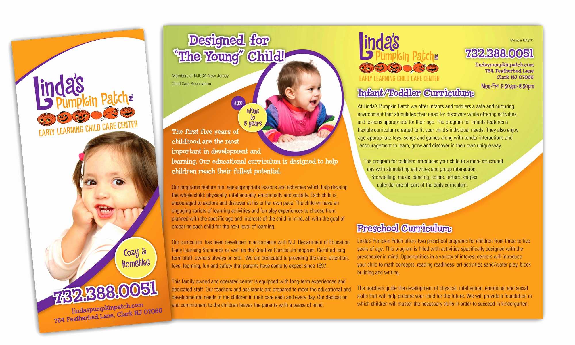 Child Care Flyer Design – Gisa For Daycare Brochure Template