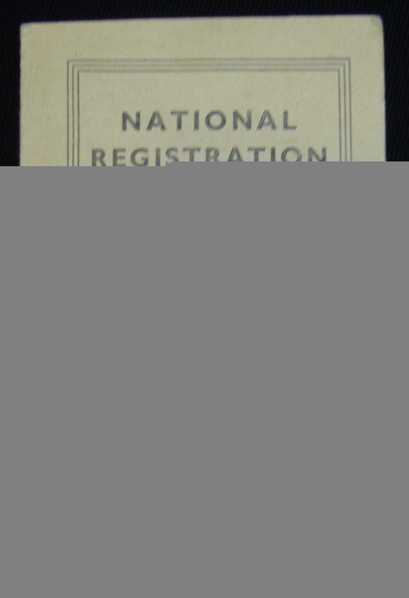 Child's Identity Card: Nen Gallery Intended For World War 2 Identity Card Template