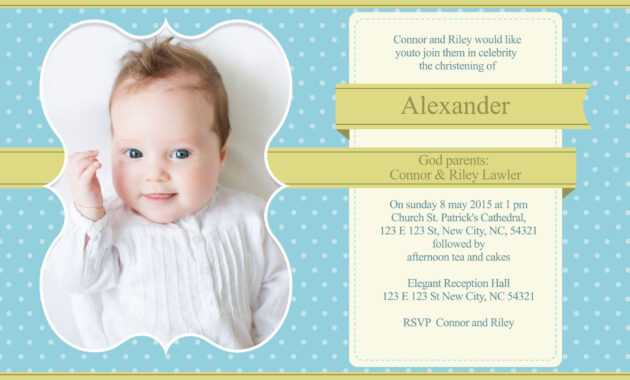 Christening Invitation : Christening Invitation Template within Free Christening Invitation Cards Templates