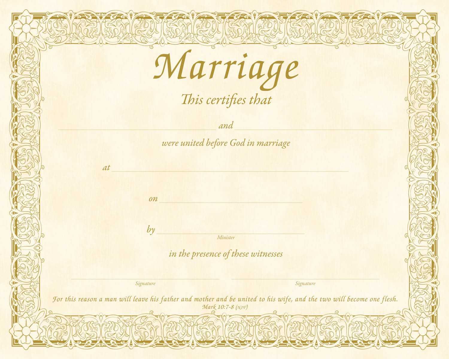Christian Certificate Template ] – Christian Marriage With Regard To Christian Certificate Template