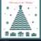Christmas Card Template With Laser Cutting In Adobe Illustrator Christmas Card Template