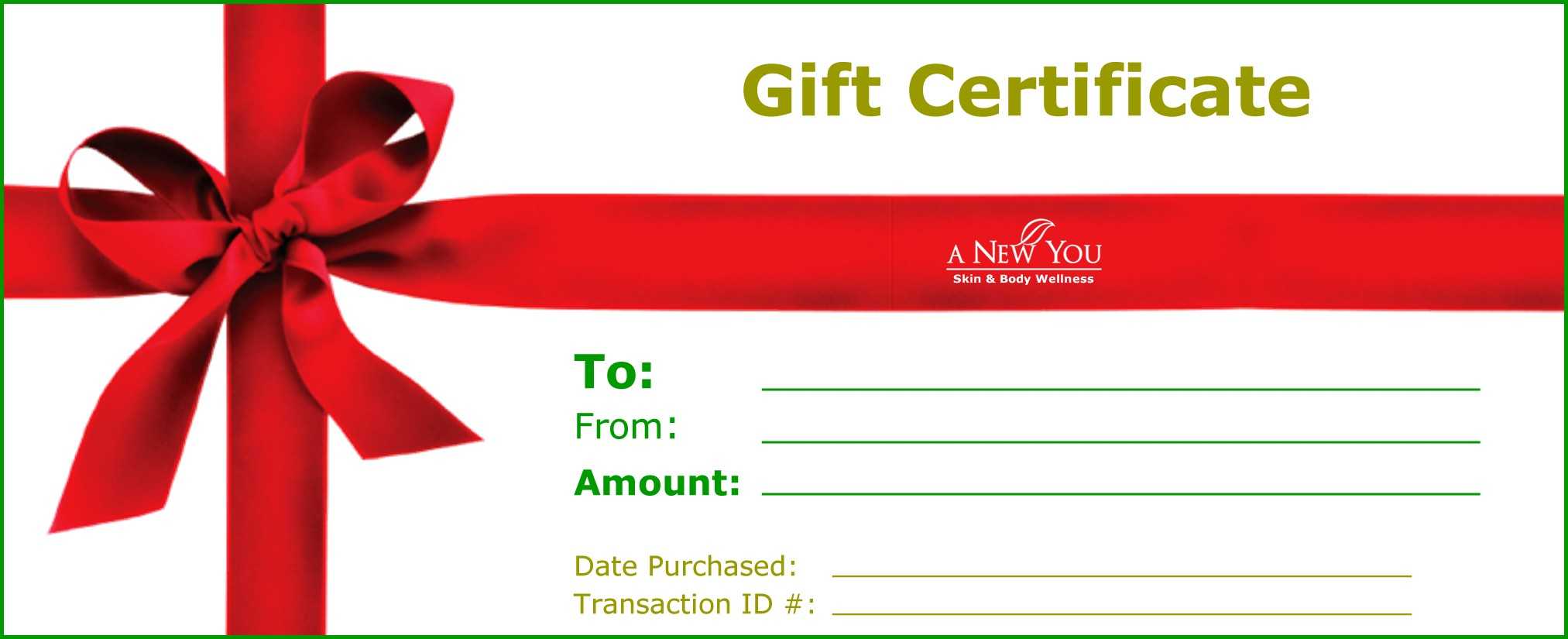 Christmas Gift Certificate Clipart Inside Christmas Gift Certificate Template Free Download