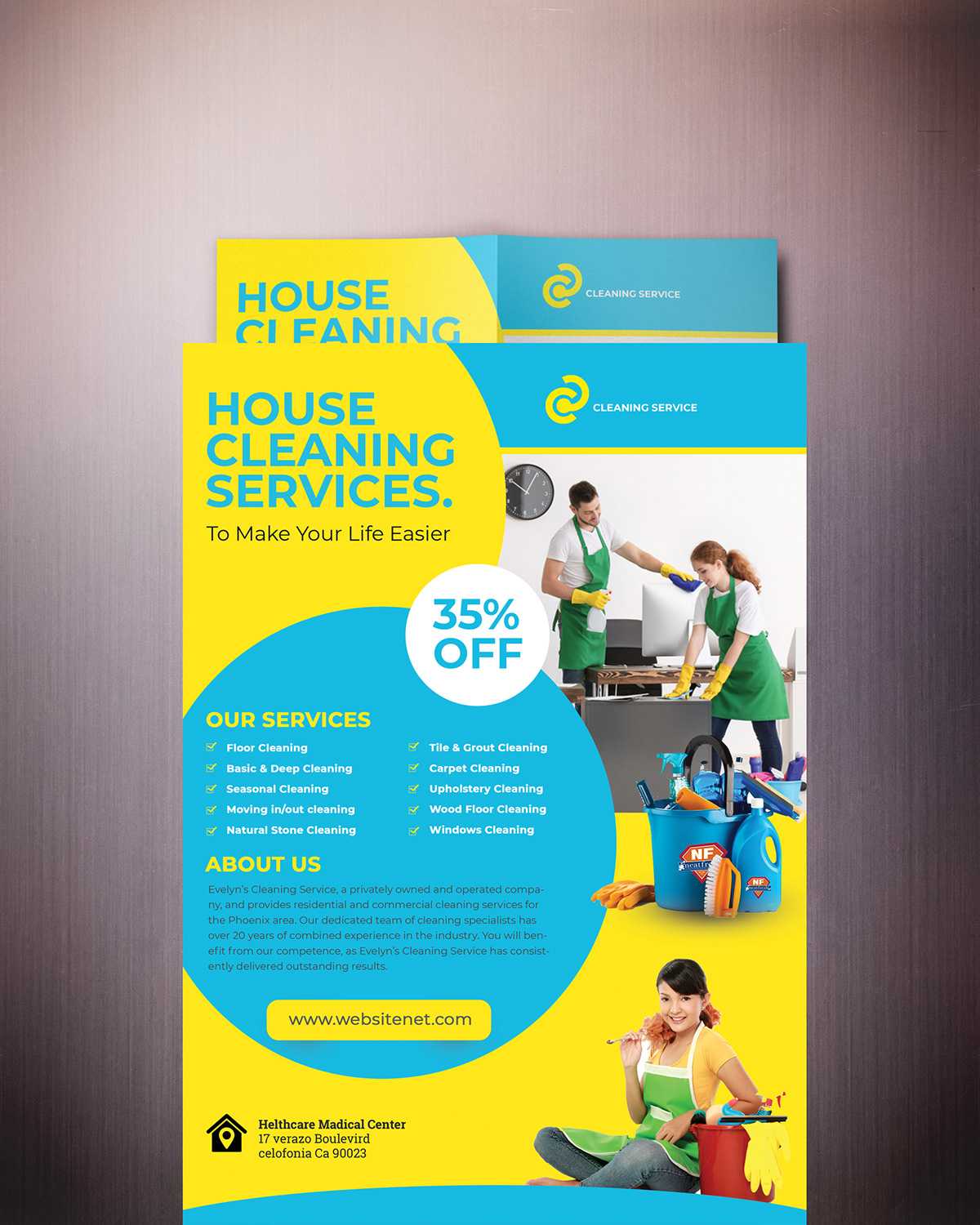 Cleaning Services Flyer Template On Student Show Inside Commercial Cleaning Brochure Templates