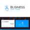 Click, Finger, Gesture, Gestures, Hand, Tap Blue Business Pertaining To Push Card Template