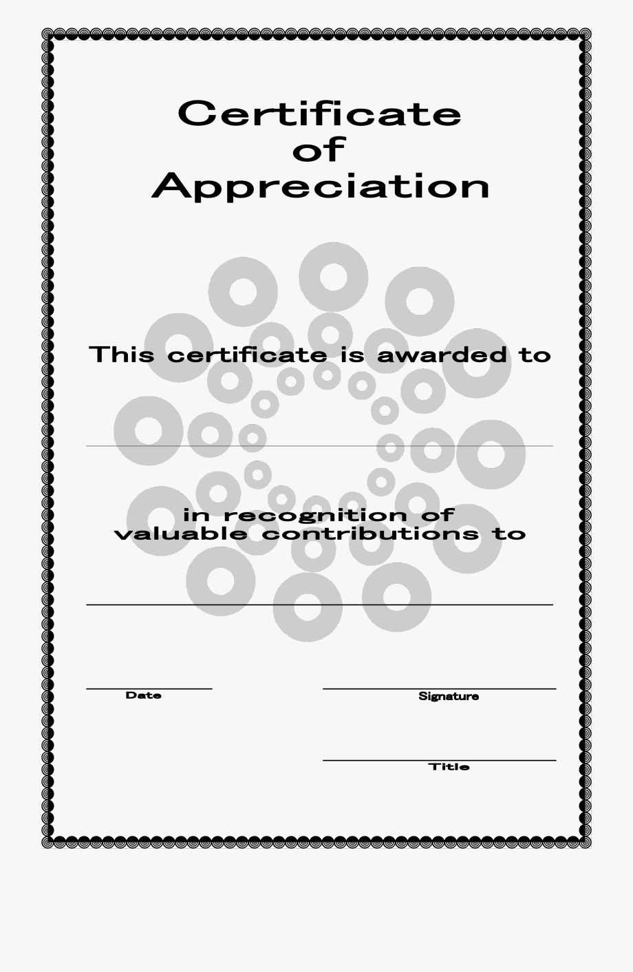 Clip Art Certificate Of Appreciation Clipart – Appreciation For Free Art Certificate Templates