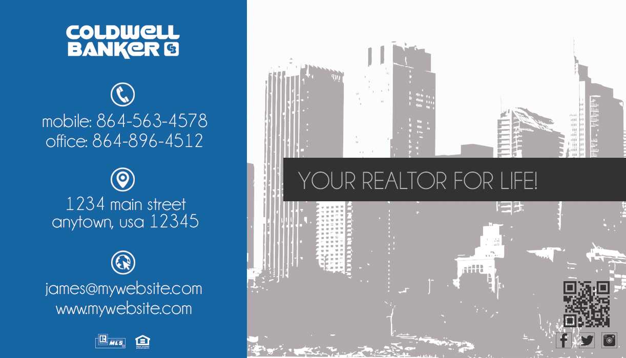 Coldwell Banker Business Card Template ] – Coldwell Banker Pertaining To Coldwell Banker Business Card Template