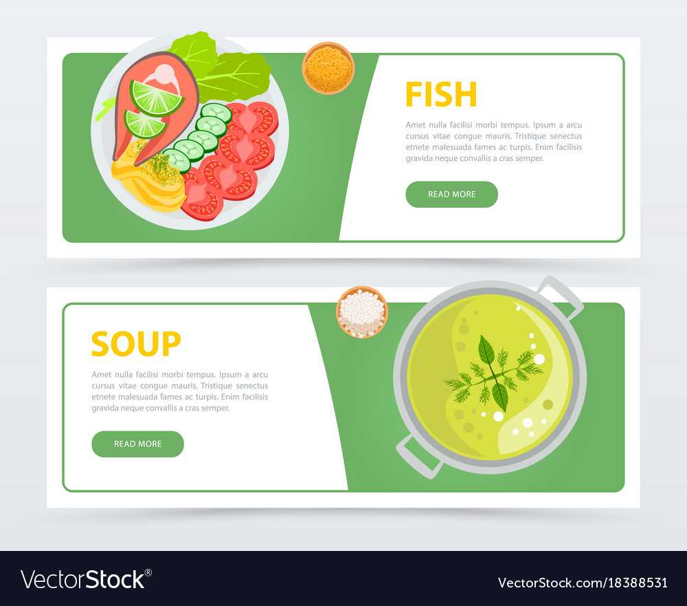Colorful Horizontal Food Banner Template Regarding Food Banner Template
