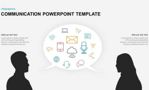 Communication Powerpoint Template &amp; Keynote Diagram for Powerpoint Templates For Communication Presentation