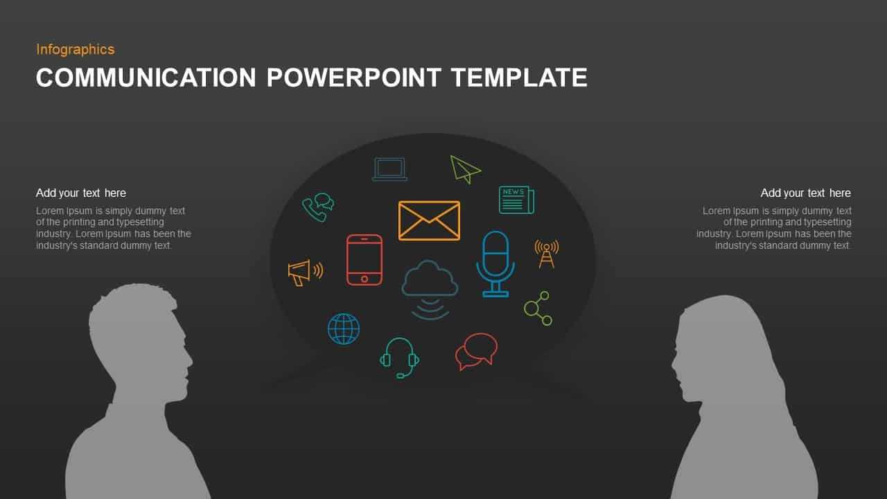 Communication Powerpoint Template & Keynote Diagram Inside Powerpoint Templates For Communication Presentation