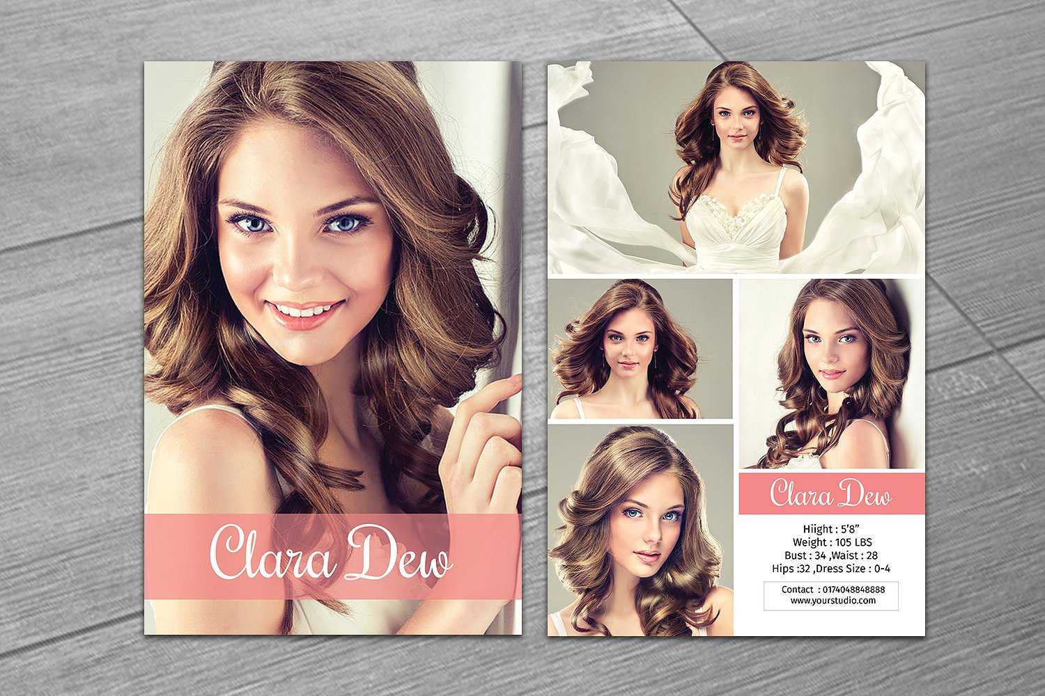 Comp Cards For Modeling - Zohre.horizonconsulting.co Throughout Zed Card Template Free