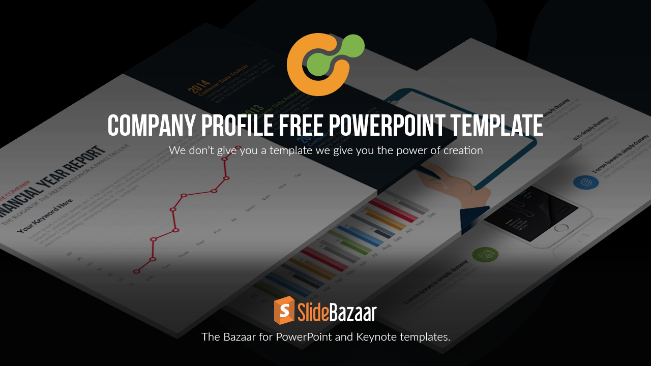 Company Profile Powerpoint Template Free – Slidebazaar Pertaining To Powerpoint Sample Templates Free Download