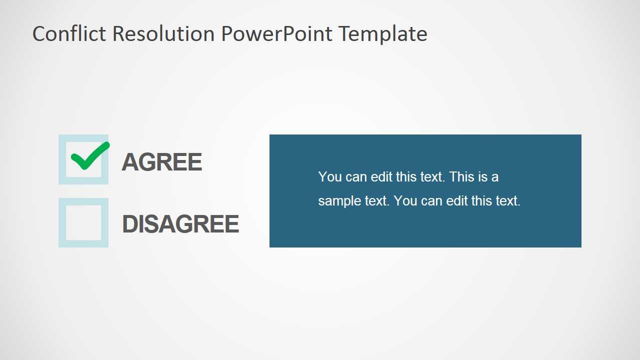 Conflict Resolution Powerpoint Template Regarding Powerpoint Template Resolution