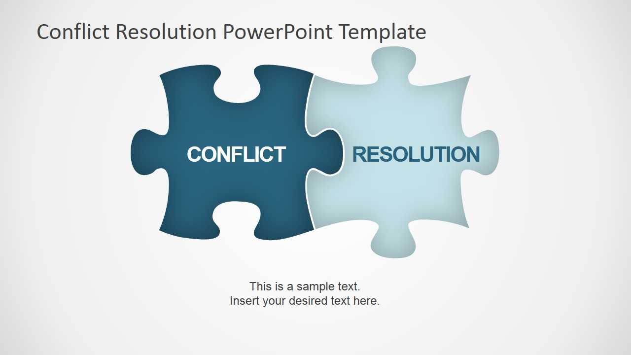 Conflict Resolution Powerpoint Template – Slidemodel Intended For Powerpoint Template Resolution