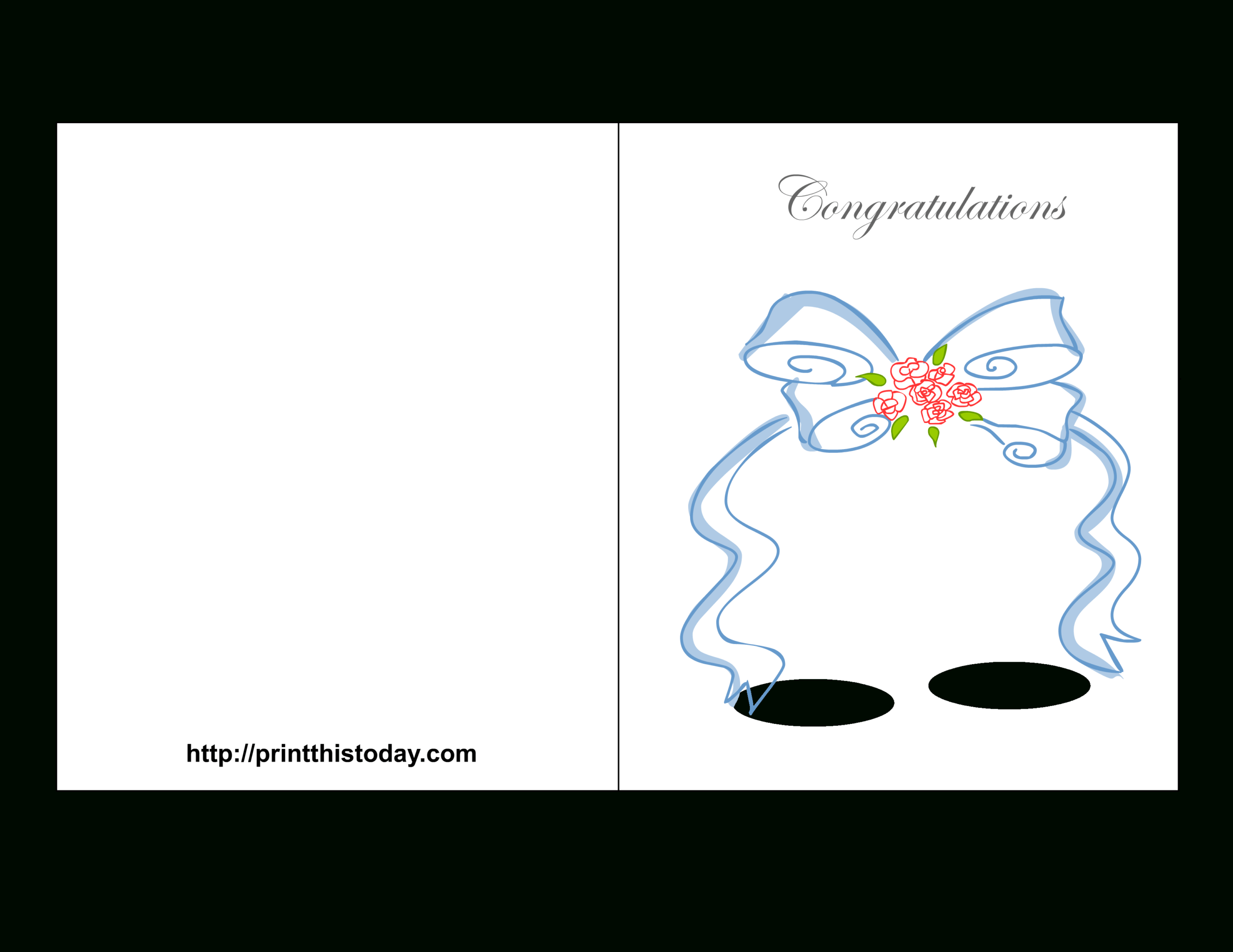 Congratulation Cards To Print – Mahre.horizonconsulting.co With Template For Cards To Print Free