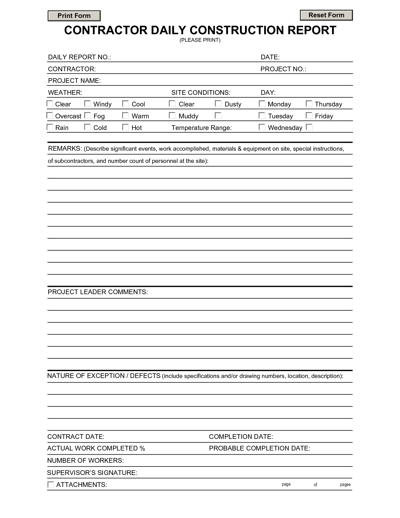 Construction Daily Report Template Excel 1200X1548 E2 80 93 With Regard To Construction Daily Report Template Free