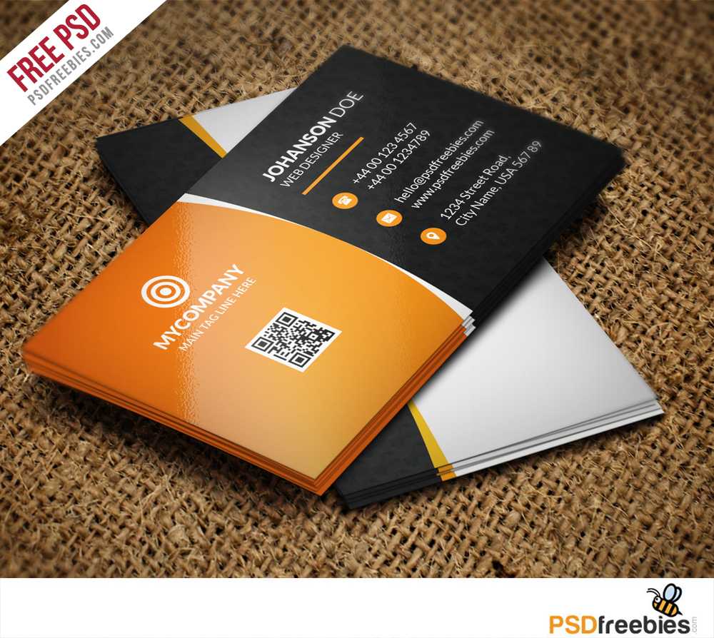 Corporate Business Card Bundle Free Psd | Psdfreebies Regarding Free Psd Visiting Card Templates Download