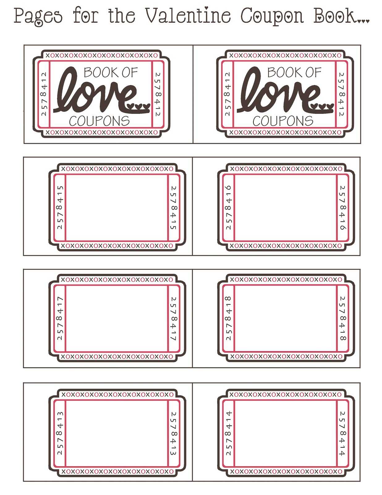 Coupon Format For Blank Coupon Template Printable