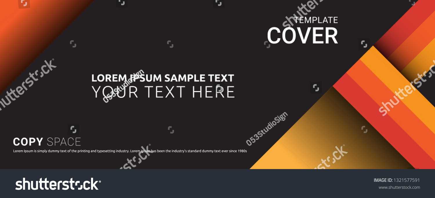 Cover Design Template Leaflet Advertising Vinyl Stock Vector With Vinyl Banner Design Templates