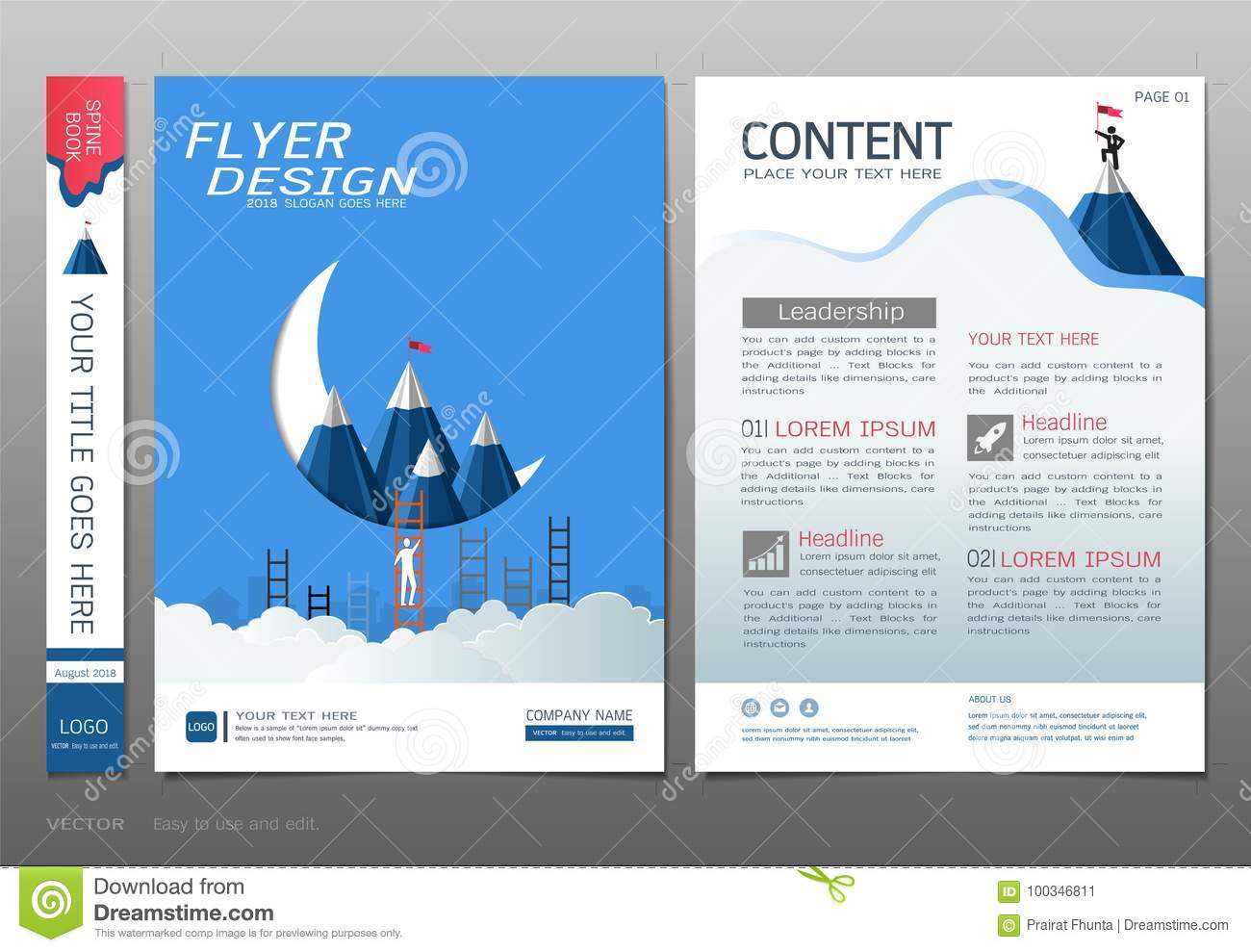 Covers Book Design Template Vector, Business Engineering With Engineering Brochure Templates Free Download
