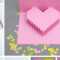 Creative Ideas – Diy Pixel Heart Popup Card With Pixel Heart Pop Up Card Template