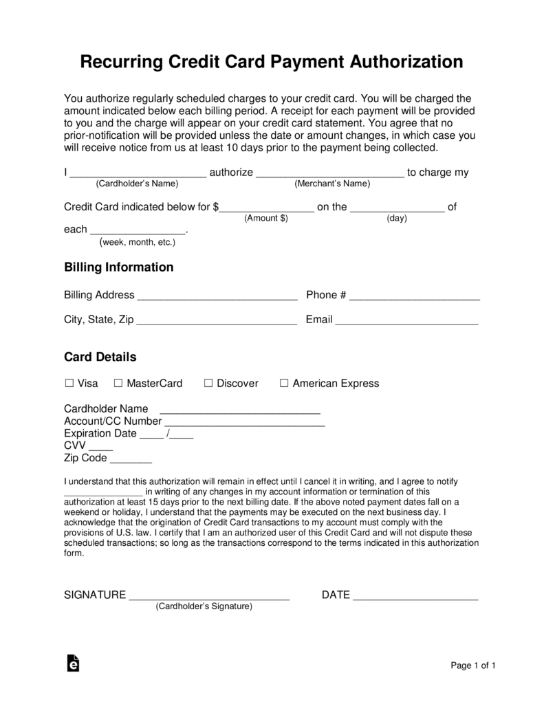 Credit Card Forms For Payment A Ux Analysis Of 22 Credit With Regard To Credit Card Billing Authorization Form Template