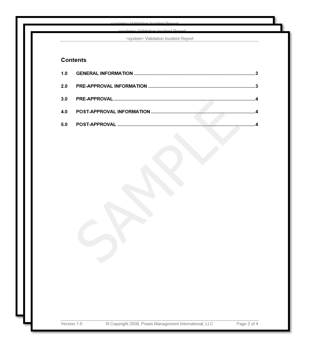 Csv Template – Validation Incident Report (V 1) Intended For Deviation Report Template