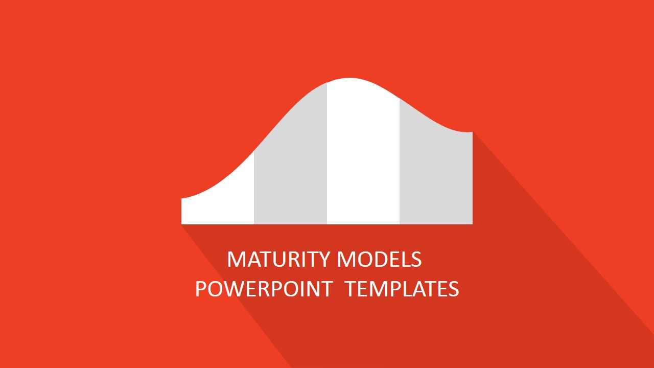 Curved Bar Graph Maturity Icon Powerpoint – Slidemodel With Regard To Powerpoint Bell Curve Template