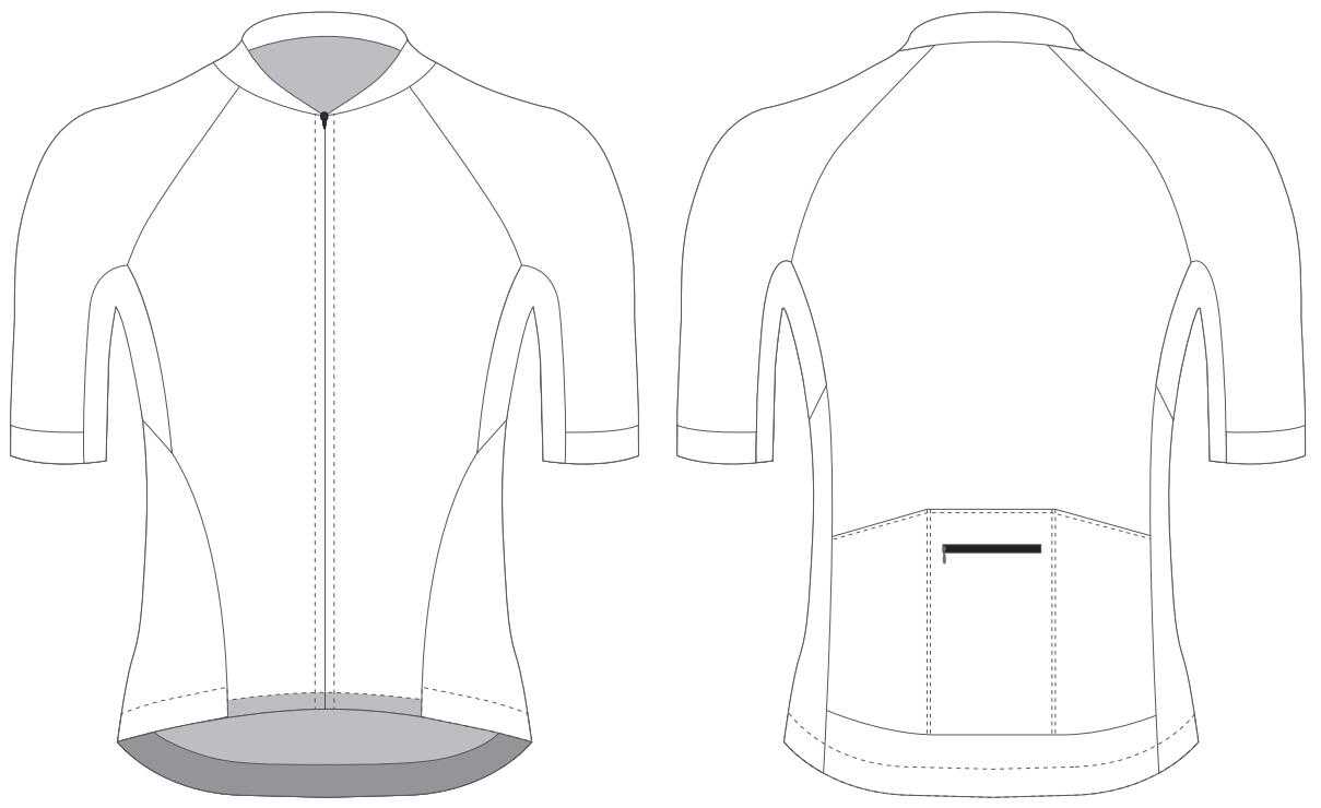 Custom Blank Cycling Jersey Design Template - Cyclingbox Inside Blank Cycling Jersey Template