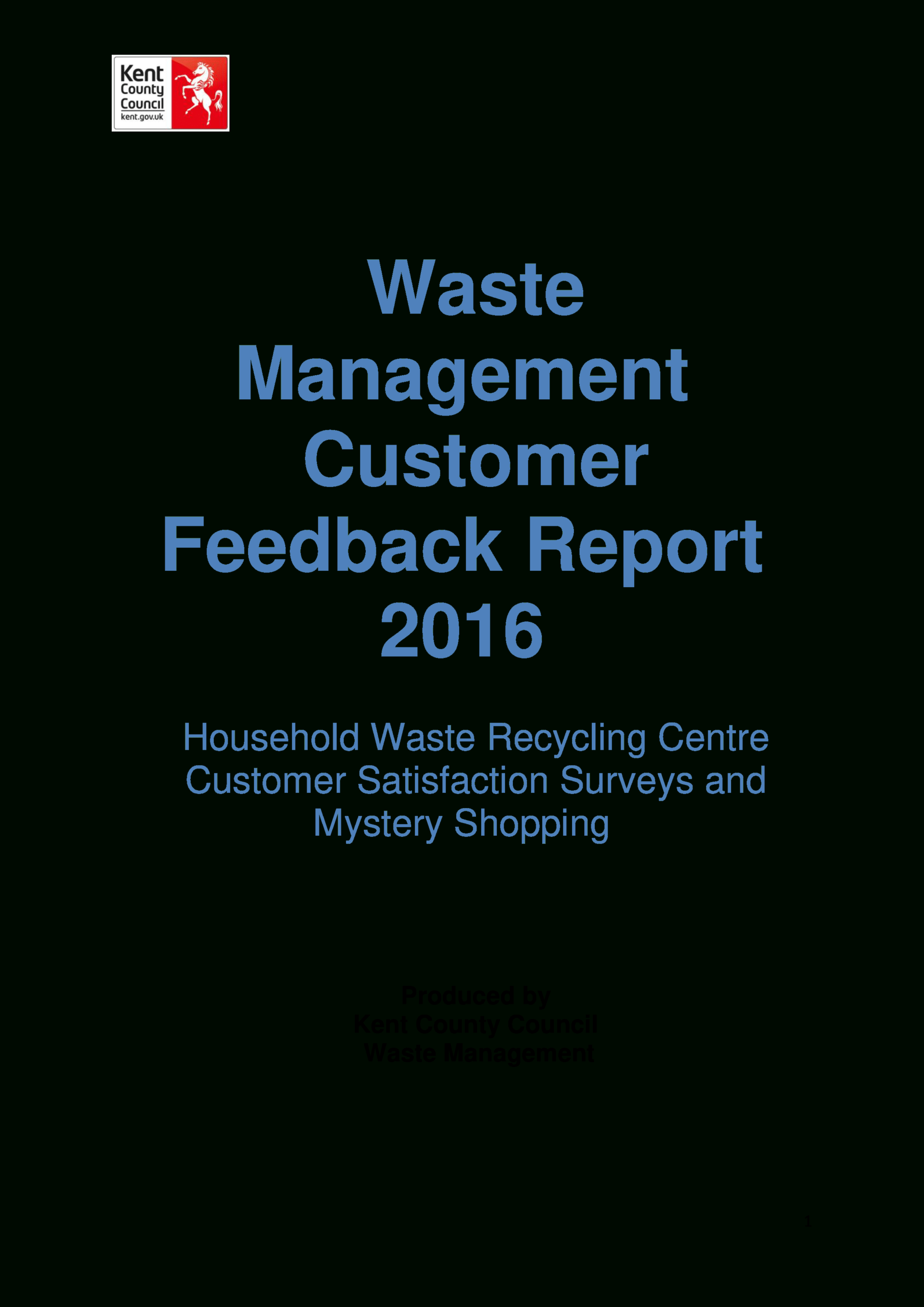 Customer Report | Templates At Allbusinesstemplates Intended For Waste Management Report Template