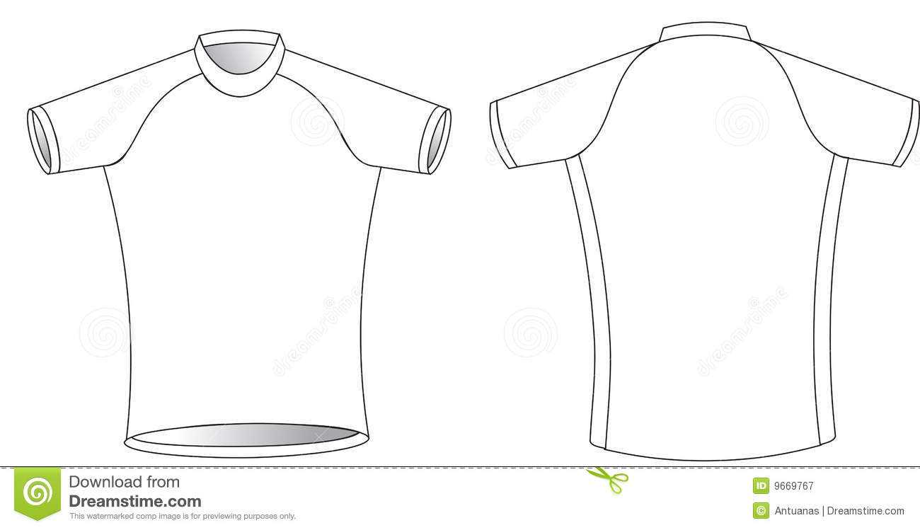 Cycling Jersey Stock Vector. Illustration Of Graphic, Simple Pertaining To Blank Cycling Jersey Template