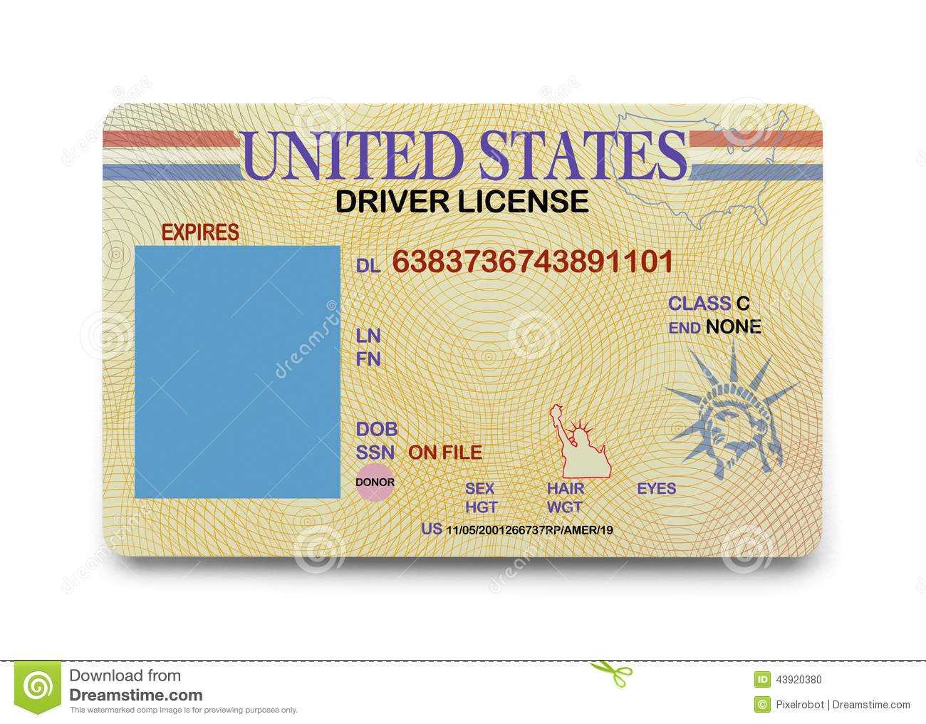 D9Bf2 California Drivers License Template | California Regarding Blank Drivers License Template