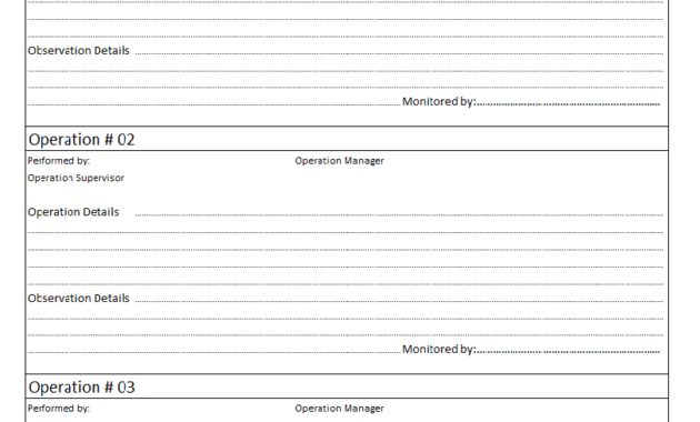 Daily Field Report Format pertaining to Field Report Template