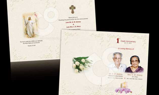 Death Anniversary Cards Templates ] - Card Templates Free with Death Anniversary Cards Templates