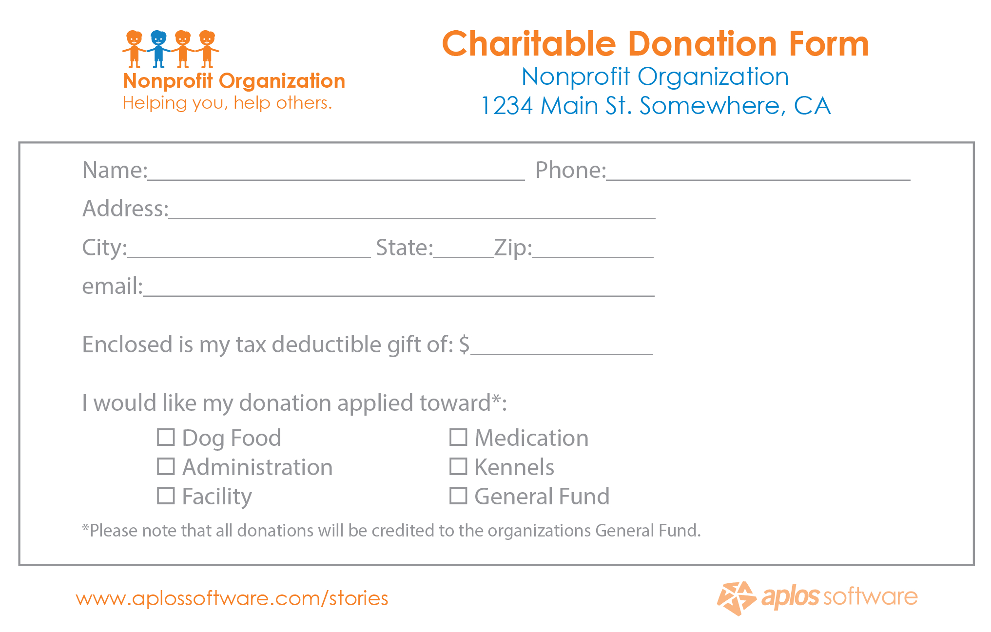 Donor Pledge Card - Zohre.horizonconsulting.co Within Fundraising Pledge Card Template