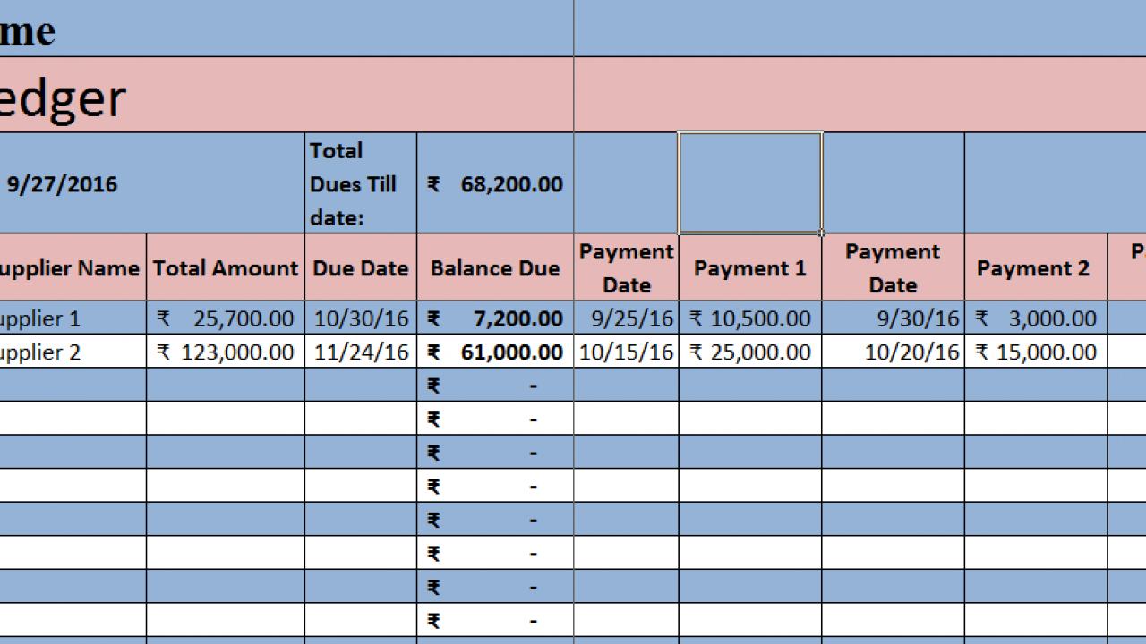 Download Accounts Payable Excel Template – Exceldatapro With Accounts Receivable Report Template