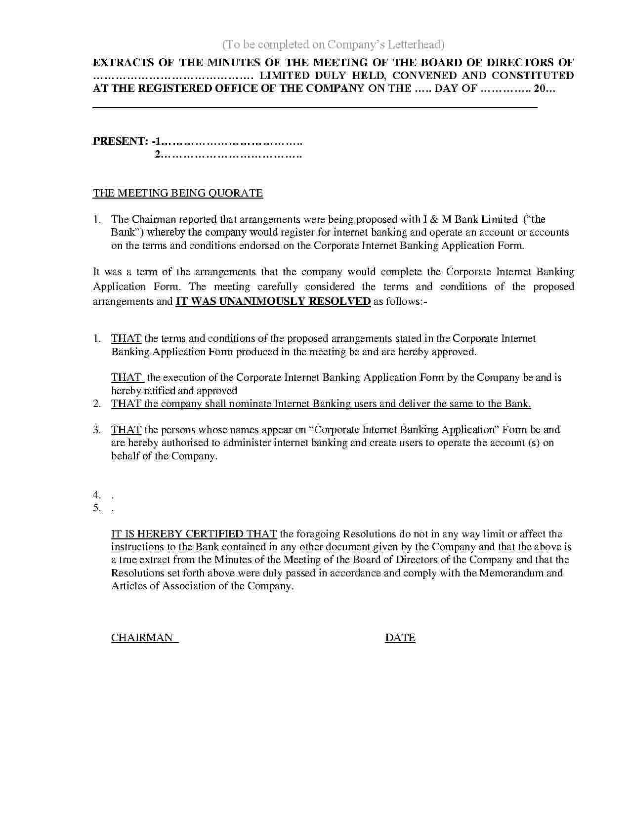 Download Corporate Minutes Style 1 Template For Free At Throughout Corporate Minutes Template Word