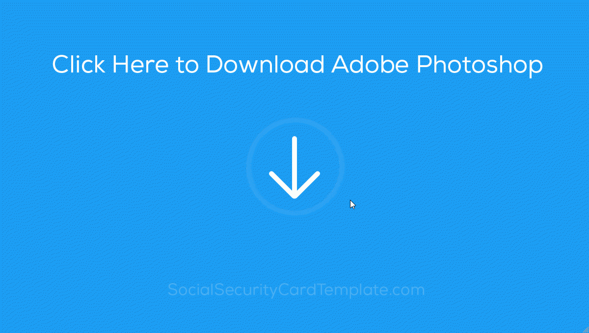 Download Photoshop For Social Security Card Template Download