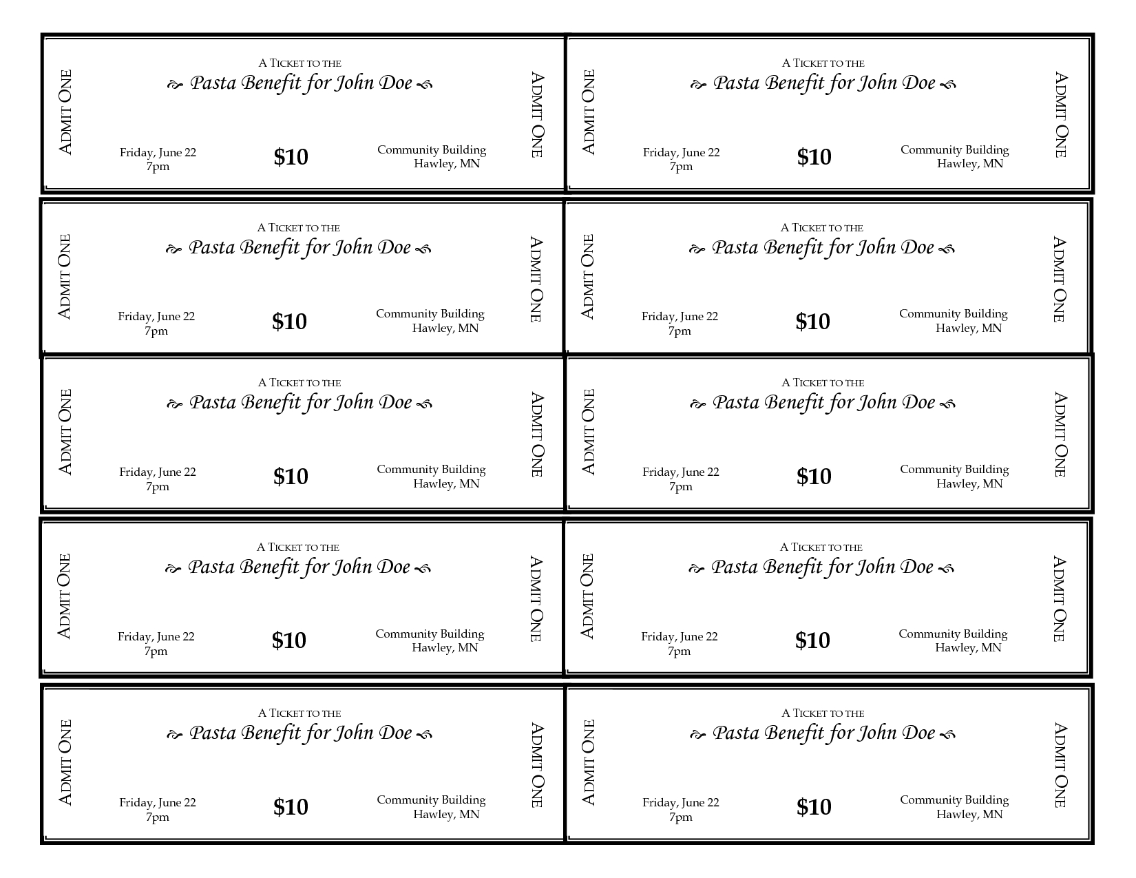 Download Use Free Microsoft Publisher Parking Ticket With Regard To Blank Parking Ticket Template