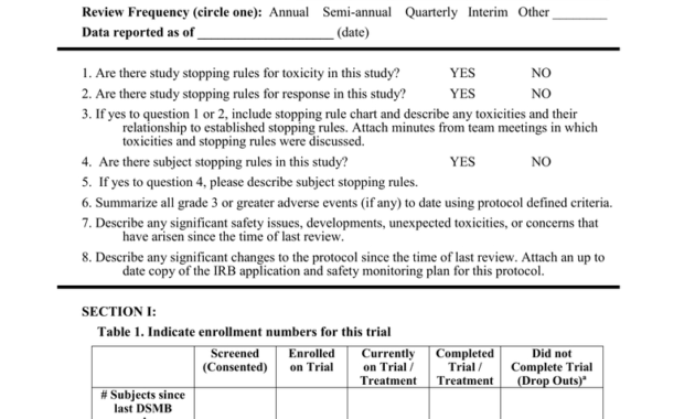 Dsmb Report Form Template with regard to Dsmb Report Template