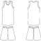 √ Blank Basketball Jersey Template Free Download Clip Art Throughout Blank Basketball Uniform Template