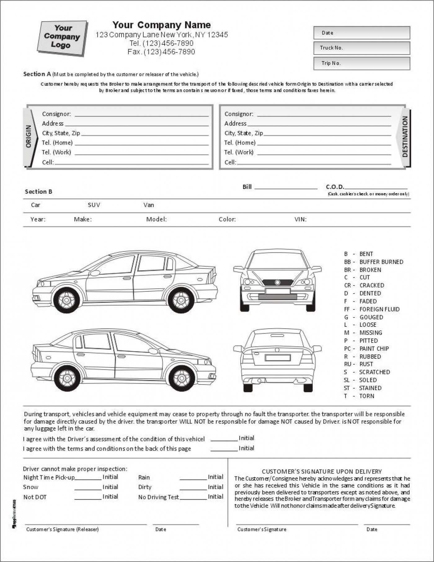 E8Fc7 Vehicle Damage Report Template | Wiring Resources With Car Damage Report Template