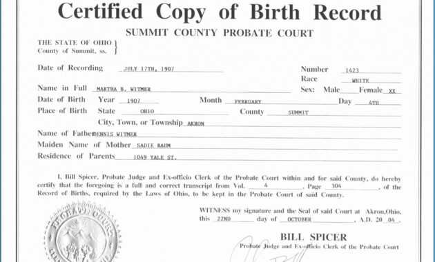 Editable Birth Certificate Template - Zohre.horizonconsulting.co within Novelty Birth Certificate Template
